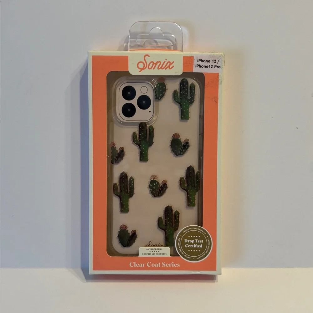 Sonix Apple iPhone 12/Apple iPhone 12 Pro Clear Coat Case in Prickly Pear
